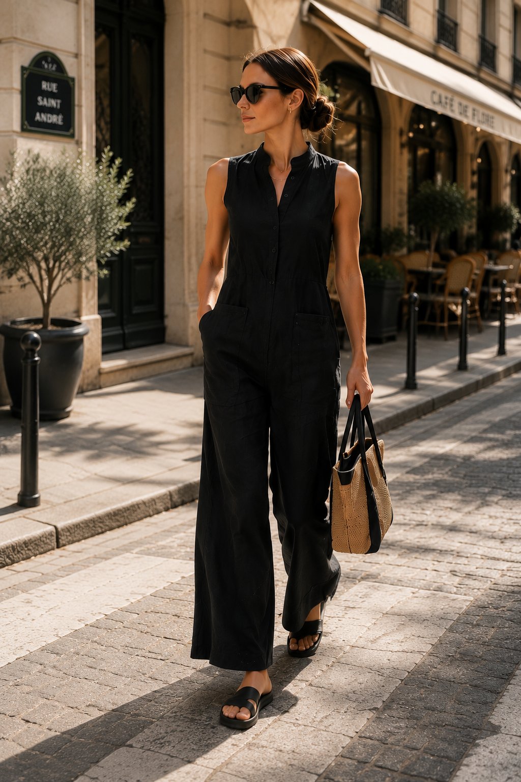 Relaxed Wide-Leg Fit