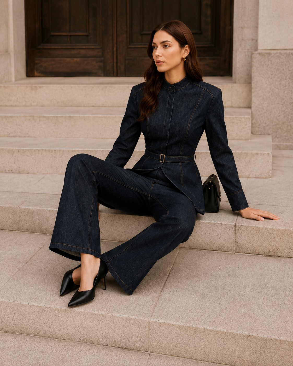 Rich Indigo Denim, Refined in Detail